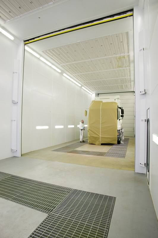 Large Paint Booth